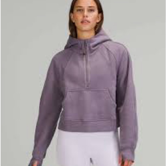 Lululemon Women’s Scuba Half-Zip hoodie- Dusty Lavender - Picture 1 of 5